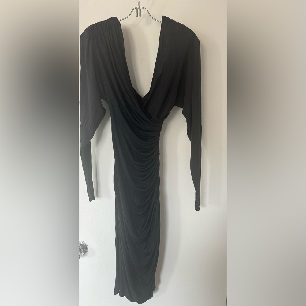 Lisa Maghazeh Saks Fifth Avenue Vintage Black Dress